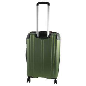 Travelite City 4w M Trolley grün